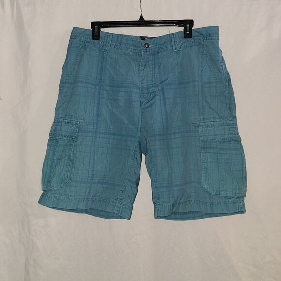 The North Face Men's Cargo Plaid Shorts Size 36 - Picture 1 of 6
